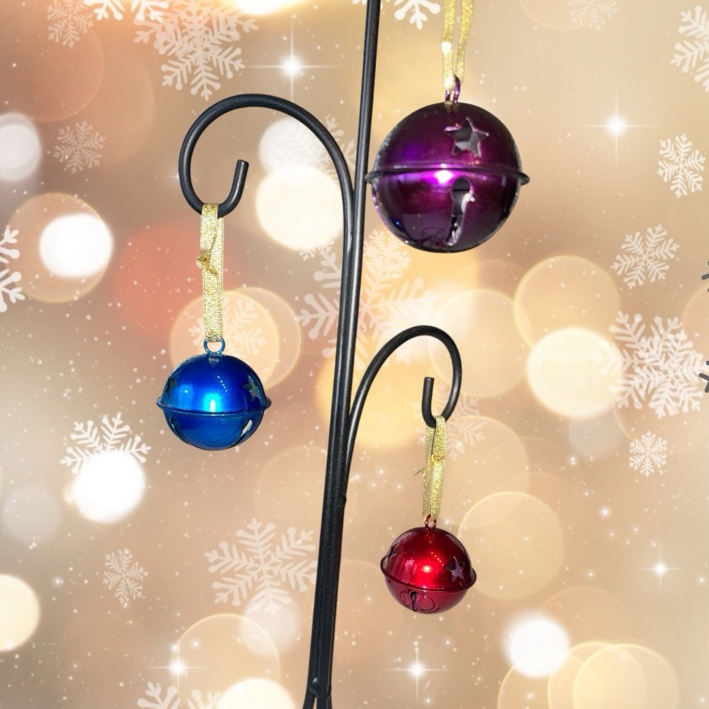 Pier 1 Jingle Bells Ornaments Set of 3